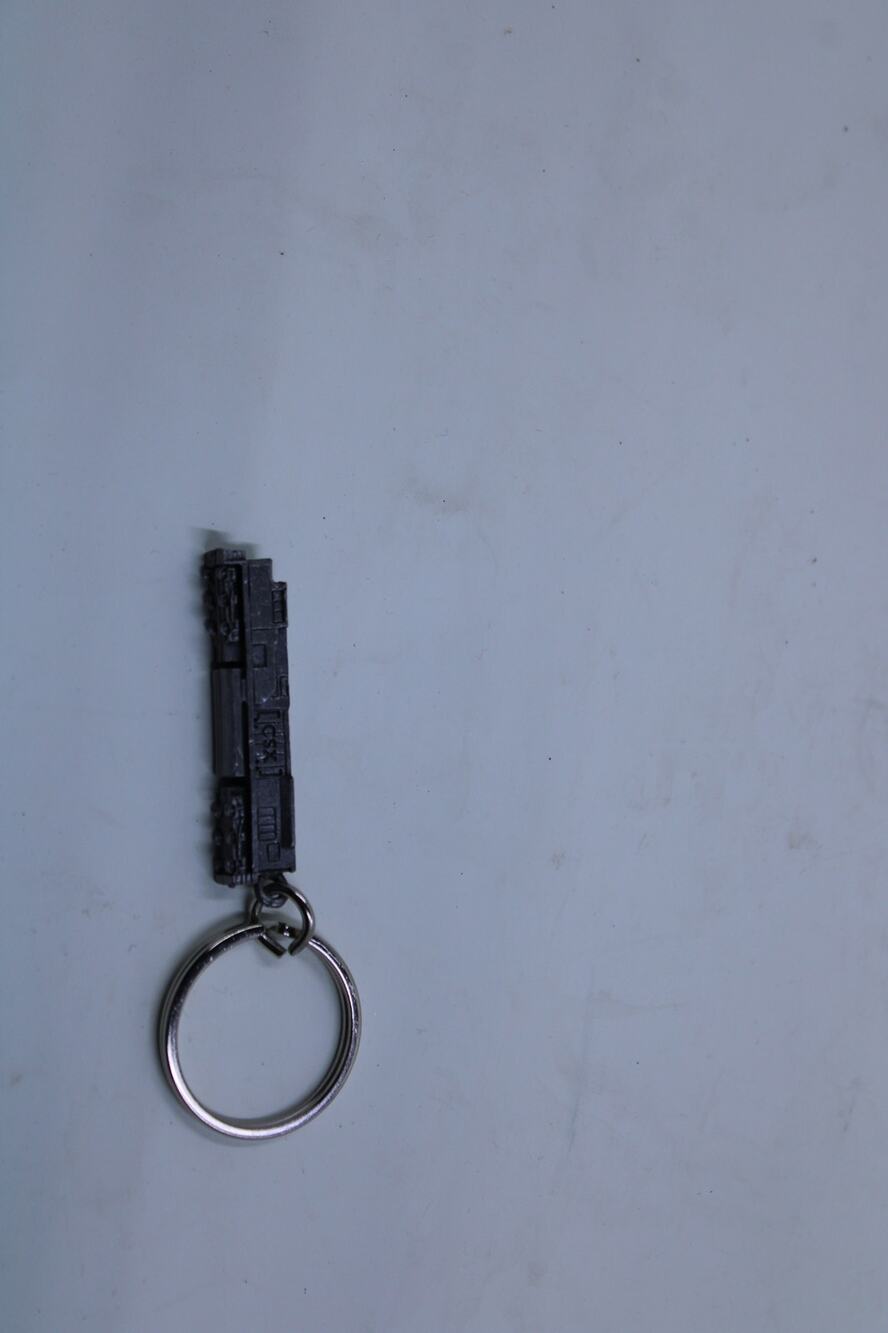 CSX  Pewter 2.5" Long Engine EMD SD90mac Keychain